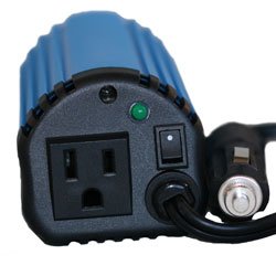 AIMS Power  120 Watt 12 VDC Cup Size Power Inverter for Cigarette Lighter - Thumbnail 2