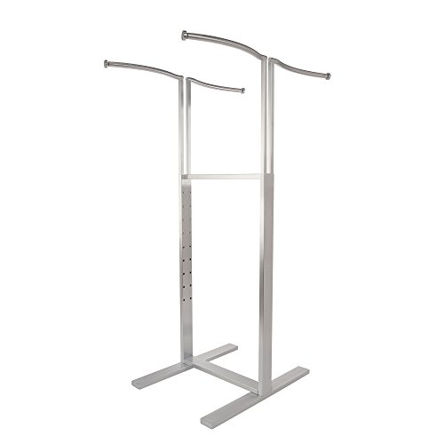 Econoco BA47CRVSC Adjustable 4-Way Merchandiser