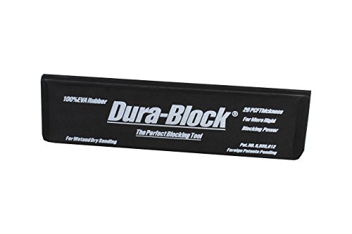 Dura-Block AF4413 Black 2/3-Radius Sanding Block - Thumbnail 3