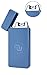 Novelty Wares™ - USB Flameless Plasma Dual Arc Rechargeable Windproof Cigarette Lighter with Charging Cable and Gift Box (Navy Blue)