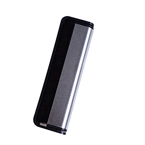 Feir Carbon Fiber Anti-Static Vinyl Record Cleaning Brush Turntable Vinyl Accessories (Carbon Brush)