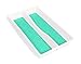 Rubbermaid No-Slip Gadget Tray, White with Blue Base (1994527)