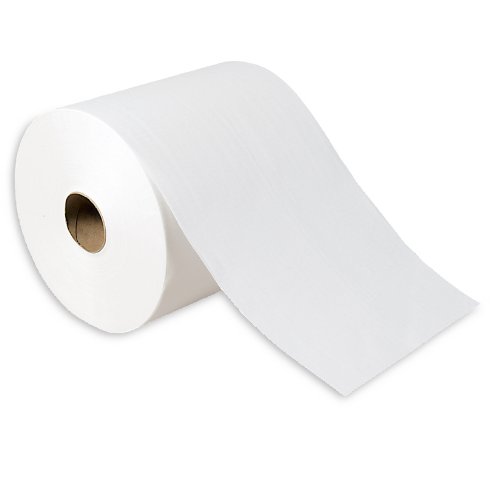 Pacific Blue Basic 2" Core Paper Towel Rolls by GP PRO (Georgia-Pacific), White, 26602, 800 Linear Feet Per Roll, 6 Rolls Per Case