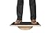 Wooden Balance Board - Wobble Board for Physical Therapy - Rocker Fitness Board for Standing Desks - Includes Bonus Carrying Bag