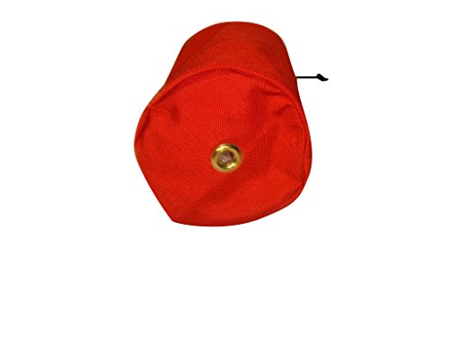 Rope Bag,Rescue Throw Rope Bag,Cordura Drop Bag Holds up to 65' Made in USA. (Red) - Thumbnail 4
