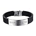 SOUSYOKYO To My Son Gifts Always Remember You Are Braver Than You Believe Birthday Bracelet, Son Graduation Gift from Mom Jewelry