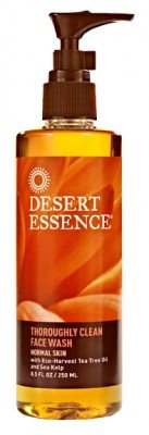 Desert Essence Thoroughly Clean Face Wash Tea Tree Oil and Sea Kelp 8.5oz