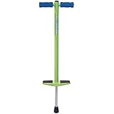 Geospace Jumparoo Boing! JR. Pogo Stick by Air Kicks, Small for Kids 50 to 90 Lbs (Green)
