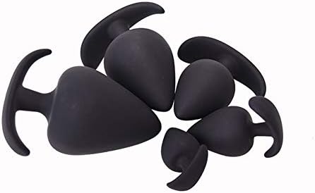 NACESTI Anales Plug Kit Silicone Comfortable Insert Toys Stick for Him and Her