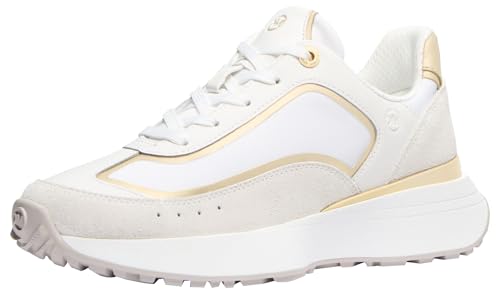 Michael Kors Women’s Ari Trainer, Optical White, 9.5