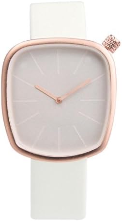 HIRIRI 2018 Hot Sale Women Fashion Leather Band Analog Quartz Round Wrist Watch Watches (White)