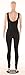 Women Sexy Sleeveless Skinny Exercise Yoga Jumpsuits Zipper Bodysuits Dance 02 S