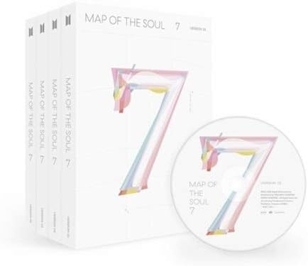 BTS MAP OF THE SOUL : 7 Version 2+ Official Poster+5 Photocards