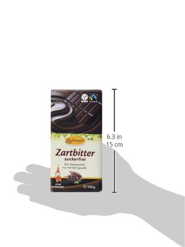 Birkengold Birkenzucker Zartbitter Schokolade, 3er Pack (3 x 100 g) – Bild 4