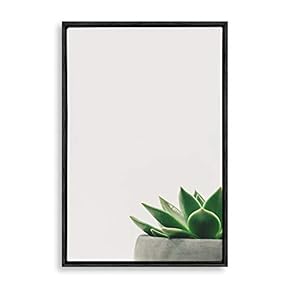 signwin Framed Canvas Wall Art Green Plants Canvas...