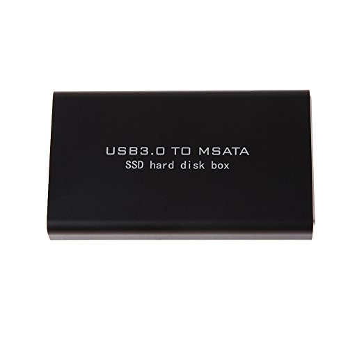 WinnerEco External MSATA SSD To USB 3.0 Speed Converter Adapter Enclosure Case