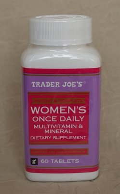 Trader Joe's Women's Once Daily Multivitamin & Mineral, 60tablets Trader Joe's Women's Once Daily Multivitamin & Mineral, 60tablets