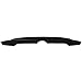IKON MOTORSPORTS, Trunk Spoiler Compatible with 2017-2020 Toyota C-HR, ARS Style Unpainted Black ABS Rear Tail Duckbill Deflector Wing