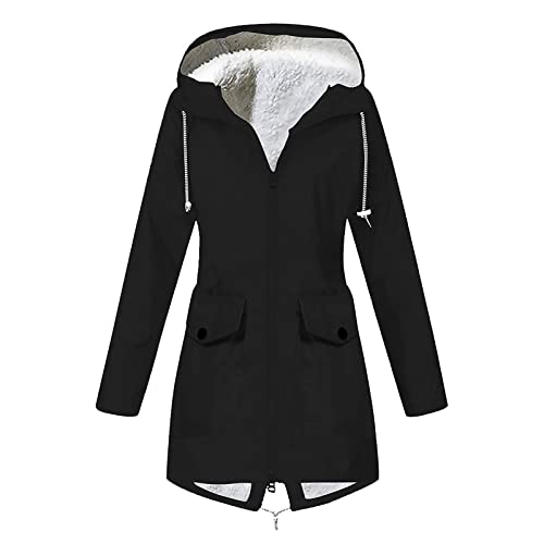 Trench Coat Best Women's Lightweight Rain Jacket For Travel