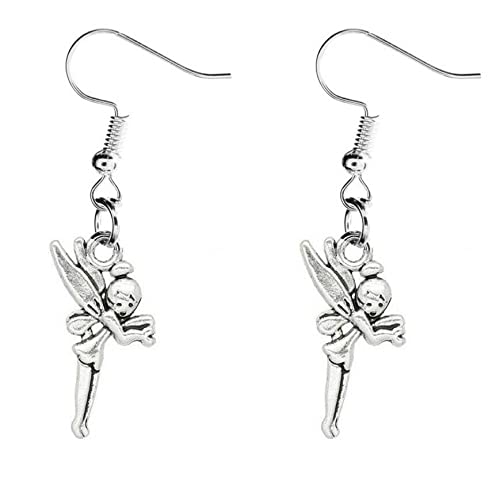 Fairy Earrings Sterling Silver 925 Hooks, for Girls, Women and Fairy Parties