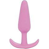 Doc Johnson Mood - Naughty 1 - Silicone Anal Plug - Large - 4.9 in. Long and 1.3 in. Wide - Tapered Base for Comfort Between 