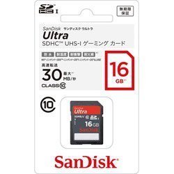 SanDisk ウルトラ SDHC UHS-I CLASS10 16GBの商品画像