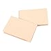 48 Blank Cards with Envelopes, Antique Parchment Weighted Cardstock, Vintage Style, Folded, for Making Greeting, Wedding & Invitation Cards, 4 x 6