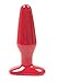 Doc Johnson Red Boy - Medium Butt Plug - 5.5 in. Long and 1.6 in. Wide - Prostate Stimulating Anal Toy - For Beginner and Intermediate Anal Players