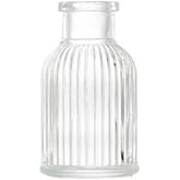 40ml/1.35oz Diffuser Bottle Glass Diffuser Jar Empty Essential Oil Glass Diffuser Bottles Aromatherapy Jar Decorative Bottles Fragrance Accessories for Crafts Decor