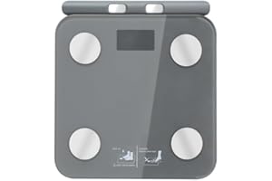 EEBBL Scale for Body Weight and Fat Percentage, 8 Electrodes High Precision Digital Scale for BMI 20 Body Composition Measurement, Bathroom Smart Scales