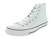 Converse Men's Hi-Top Trainers, White White Optical, 7