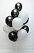 Black Balloons 12 inch 100pcs Latex Party Balloons Birthday Helium Balloons Wedding Balloons