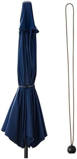 SGT KNOTS Patio Umbrella Bungee Strap Cord with Ball - Long Lasting, Highly Flexible & Durable Umbrella Tie (1 Pack, Tan)