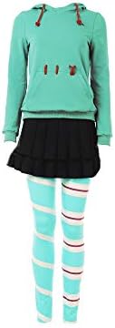 LILLIWEENVanellope Von Schweetz Cosplay Costume Outfit Suit Hoody& Pants&Skirts for Women M