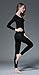 Vinconie Thin Thermal Underwear for Women Long Johns Set Scoop Neck Base Layer