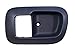PT Auto Warehouse TO-2530G-2FL - Inside Interior Inner Door Handle Trim/Bezel, Gray - Driver Side Front (Replaces 69278-08010-B0, 6927808010B0)