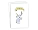 Party Animal Happy Birthday Cards for Kids - 24 Cards & Envelopes