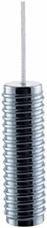 Chrome Coil Style Bathroom Pull Cord Handle - Brand New Replacement for Lights