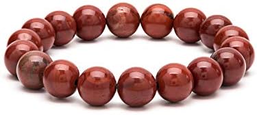 Handmade 10mm Round Natural Semi Precious Gemstone Beaded Stretch Solid Color Bracelets