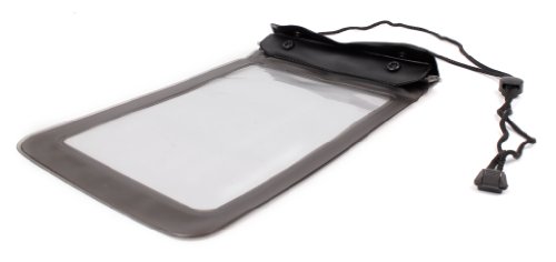 DURAGADGET Premium Black Water Proof All Purpose Bag Case with Neck Strap for The New Panasonic Toughpad FZ-M1 - Thumbnail 3
