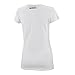 Ferrari Ladies White V-Neck Tee Shirt