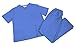 M&M SCRUBS Women Scrub Set Medical Scrub Top and Pants.. RUN LARGE