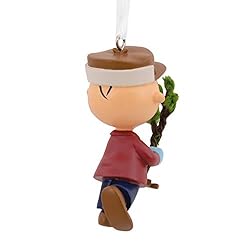 Hallmark Peanuts Charlie Brown with Tree Christmas