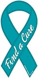 Cure Ovarian Cancer Ribbon Magnet