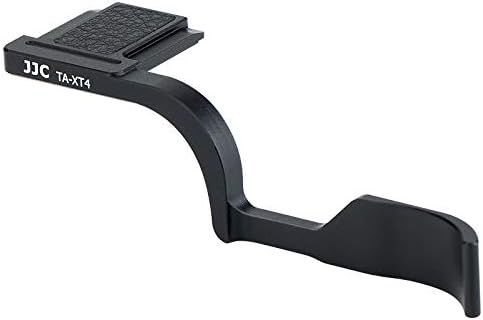JJC Metal Hot Shoe Mount Thumbs Up Grip for Fujifilm X-T4 and X-T3 DSLR Camera Hand Grip - Image 3