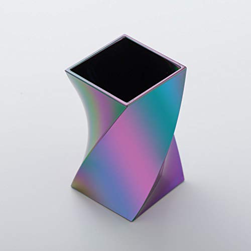 Zodaca [Wave Design Stylish Wave Pen Pencil Holder Desktop Stationery Makeup Brush Organizer, Aurora