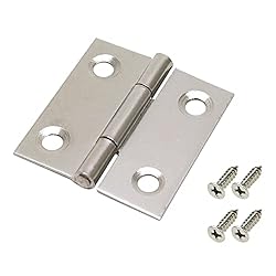 Mcredy Hinges Box Hinge 1.5 Inch Small Window Hinge