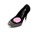Foot Petals Ball of Foot Cushions, Metatarsal Pad, Lasting Comfort Relief, Prevent Toe Sliding, Overhang, Women's Heels, 1 pair, Pink Heart