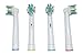 SparkleFast Generic Oral-B Premium Replacement Heads - Professional Floss Action Electric Toothbrush Heads - Designed for Deep Cleaning - Compatible with Most Oral-B Rechargeable Toothbrushes - 4 Pack