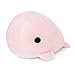 Bellzi Cute Pink Whale Stuffed Animal Plush Toy